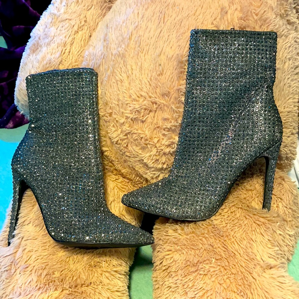 Steve Madden sparkling heels